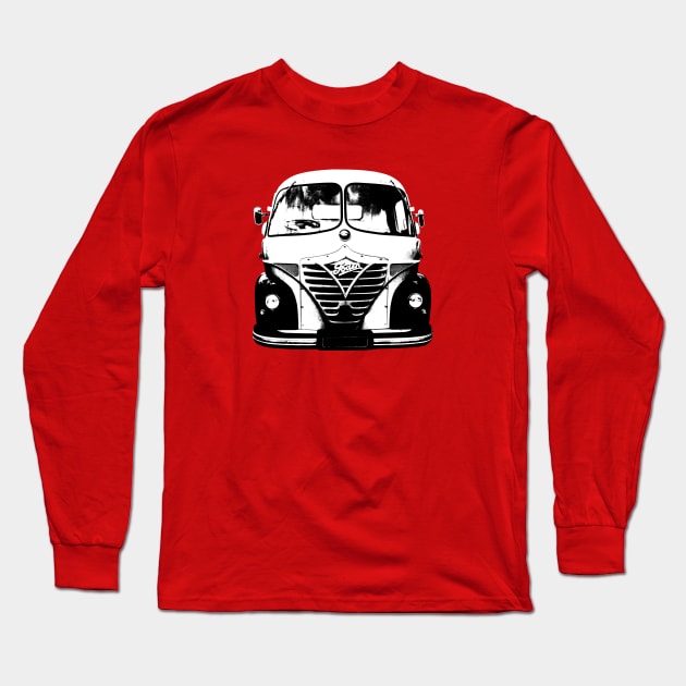 Foden S21 1960s classic heavy lorry monoblock black/white Long Sleeve T-Shirt by soitwouldseem